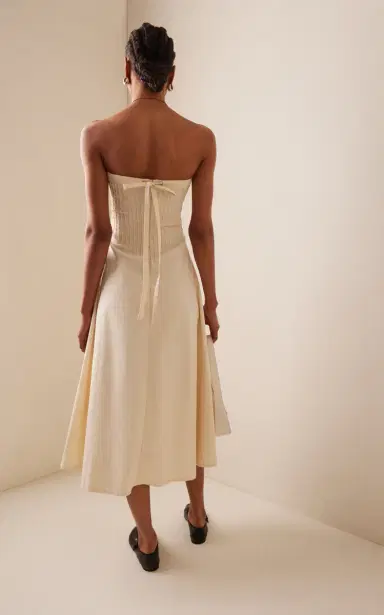 Marlies Grace Exclusive Lou Cotton-Blend Midi Dress | Thumbnail 14 Marlies Grace Exclusive Lou Cotton-Blend Midi Dress | Thumbnail 14