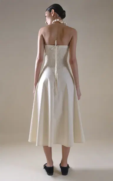 Marlies Grace Exclusive Lou Cotton-Blend Midi Dress | Thumbnail 6 Marlies Grace Exclusive Lou Cotton-Blend Midi Dress | Thumbnail 6