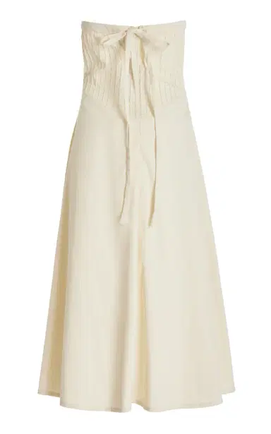 Marlies Grace Exclusive Lou Cotton-Blend Midi Dress | Thumbnail 10 Marlies Grace Exclusive Lou Cotton-Blend Midi Dress | Thumbnail 10
