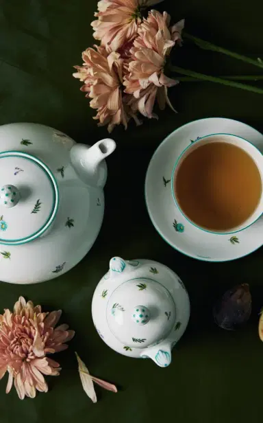 Tiffany & Co. Wildflower Porcelain Teacup & Saucer - Multi | Thumbnail 4 Tiffany & Co. Wildflower Porcelain Teacup & Saucer - Multi | Thumbnail 4