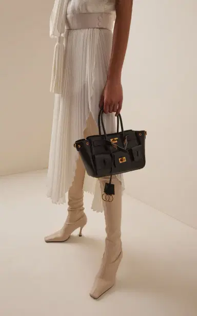 Balenciaga Bel Air Mini Leather Carry-All Bag | Thumbnail 2 Balenciaga Bel Air Mini Leather Carry-All Bag | Thumbnail 2