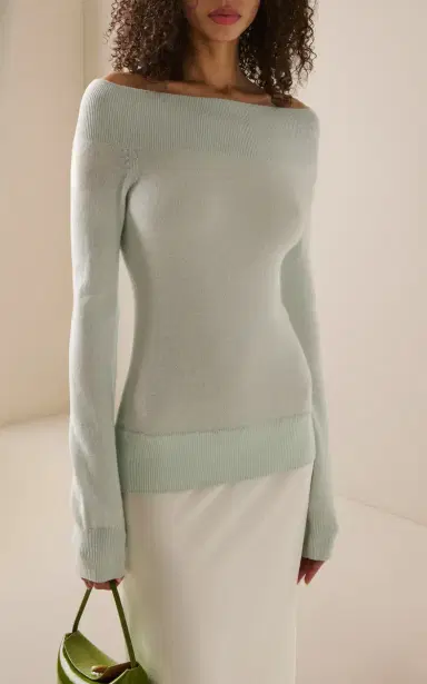 Christopher Esber Hybrid Cashmere-Silk Maxi Dress | Thumbnail 3 Christopher Esber Hybrid Cashmere-Silk Maxi Dress | Thumbnail 3