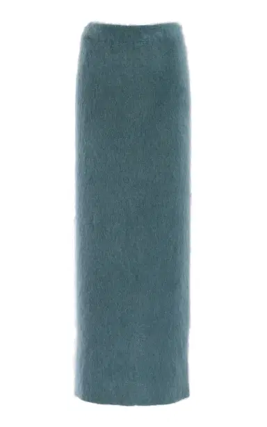 Aisling Camps Brushed Mohair-Blend Midi Skirt | Thumbnail 1 Aisling Camps Brushed Mohair-Blend Midi Skirt | Thumbnail 1