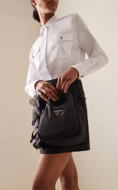 Prada Padded Re-Nylon Mini Bag | Thumbnail 2 Prada Padded Re-Nylon Mini Bag | Thumbnail 2