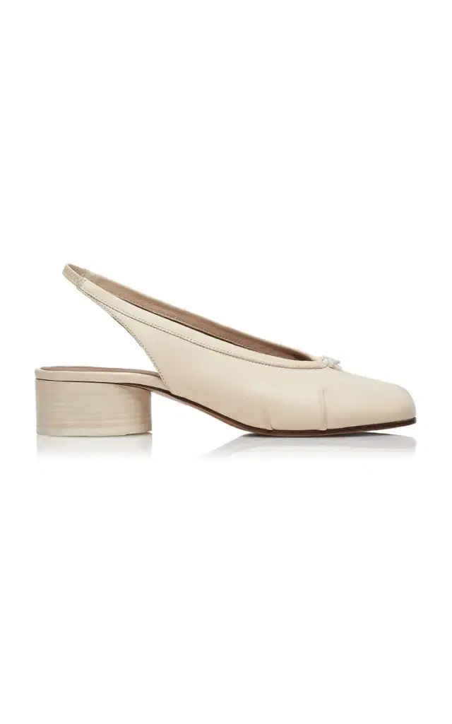 Tabi Leather Slingback Ballet Pumps Tabi Leather Slingback Ballet Pumps