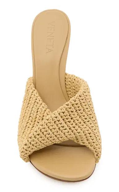 Bottega Veneta Blink Crocheted Raffia Mules | Thumbnail 4 Bottega Veneta Blink Crocheted Raffia Mules | Thumbnail 4