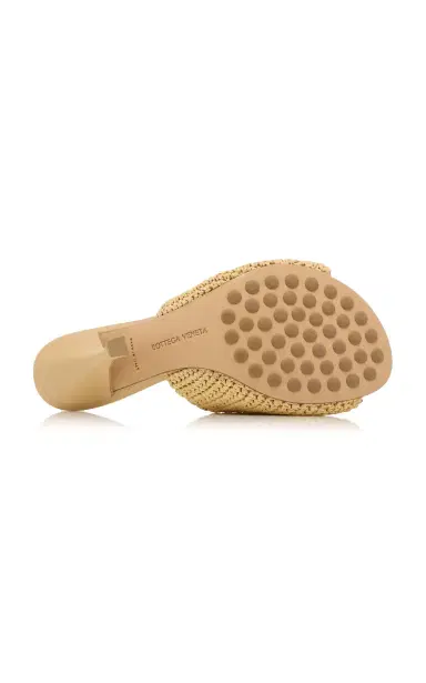 Bottega Veneta Blink Crocheted Raffia Mules | Thumbnail 7 Bottega Veneta Blink Crocheted Raffia Mules | Thumbnail 7