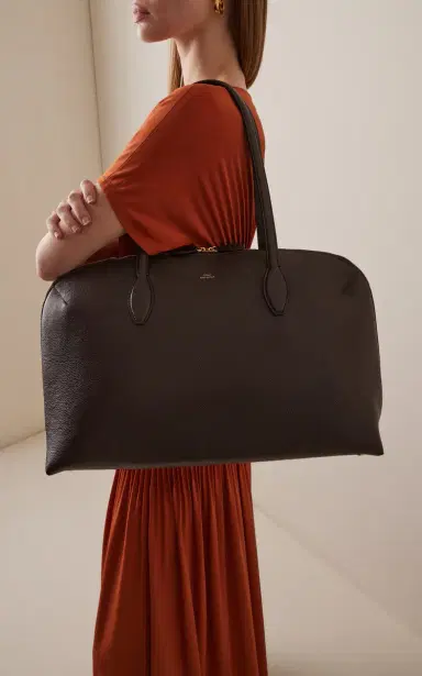 Toteme Leather Tote Bag | Thumbnail 3 Toteme Leather Tote Bag | Thumbnail 3