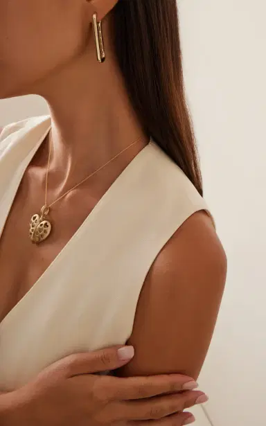 Lauren Rubinski Lauren Extra Large Link Earrings | Thumbnail 2 Lauren Rubinski Lauren Extra Large Link Earrings | Thumbnail 2