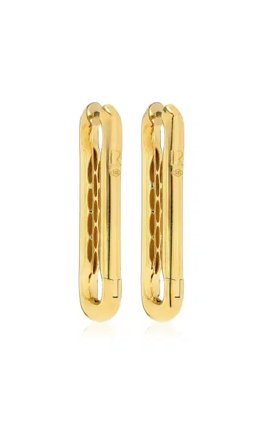 Lauren Rubinski Lauren Extra Large Link Earrings | Thumbnail 3 Lauren Rubinski Lauren Extra Large Link Earrings | Thumbnail 3