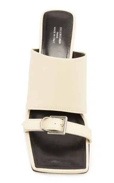Balenciaga Bel Air Leather Sandals | Thumbnail 3 Balenciaga Bel Air Leather Sandals | Thumbnail 3