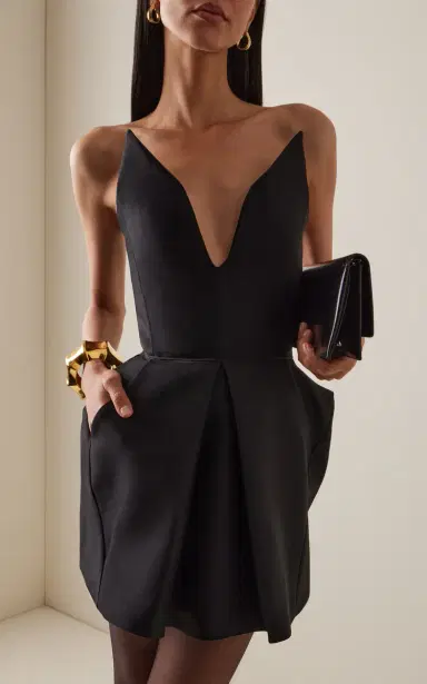 Maticevski Le Petite Wool-Silk Mini Dress | Thumbnail 2 Maticevski Le Petite Wool-Silk Mini Dress | Thumbnail 2