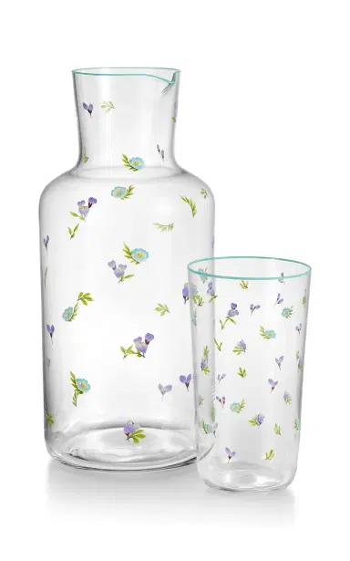 Tiffany & Co. Wildflower Crystal Water Glass - Clear | Thumbnail 3 Tiffany & Co. Wildflower Crystal Water Glass - Clear | Thumbnail 3
