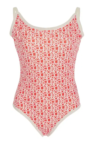 Moncler Logo One-Piece Swimsuit | Thumbnail 1 Moncler Logo One-Piece Swimsuit | Thumbnail 1