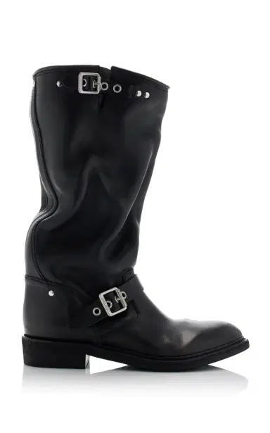 Golden Goose Biker Leather Knee Boots | Thumbnail 6 Golden Goose Biker Leather Knee Boots | Thumbnail 6