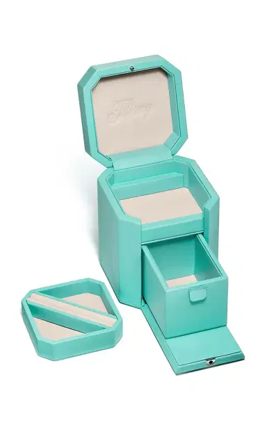 Tiffany & Co. Tall Facets Leather Jewelry Box | Thumbnail 3 Tiffany & Co. Tall Facets Leather Jewelry Box | Thumbnail 3