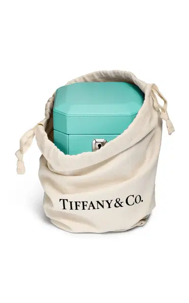 Tiffany & Co. Tall Facets Leather Jewelry Box | Thumbnail 4 Tiffany & Co. Tall Facets Leather Jewelry Box | Thumbnail 4