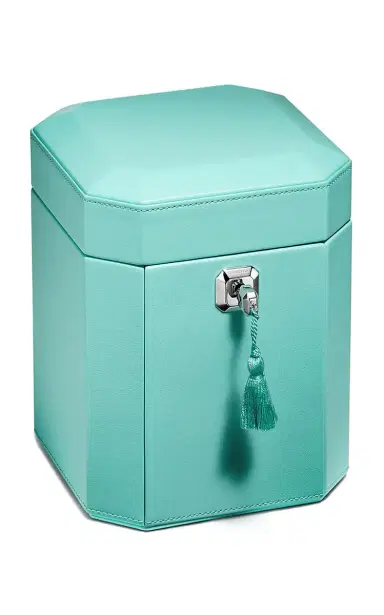 Tiffany & Co. Tall Facets Leather Jewelry Box | Thumbnail 1 Tiffany & Co. Tall Facets Leather Jewelry Box | Thumbnail 1