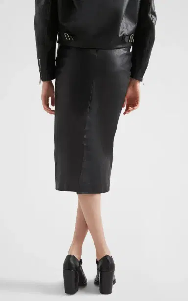 Prada Leather Pencil Skirt | Thumbnail 5 Prada Leather Pencil Skirt | Thumbnail 5