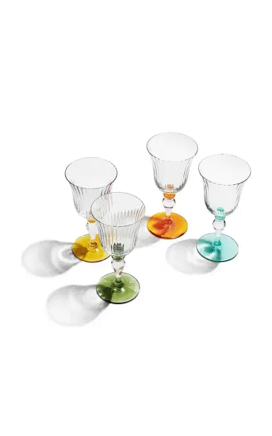 Tiffany & Co. Color Block Wine Glass - Green | Thumbnail 3 Tiffany & Co. Color Block Wine Glass - Green | Thumbnail 3