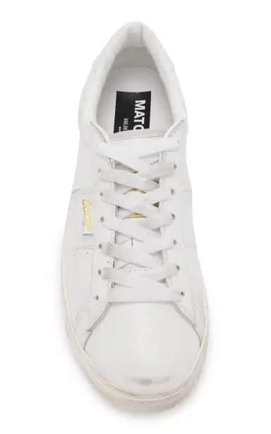 Golden Goose Match Star Leather Sneakers | Thumbnail 3 Golden Goose Match Star Leather Sneakers | Thumbnail 3