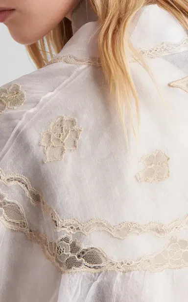 Prada Embroidered Nylon Over Shirt | Thumbnail 5 Prada Embroidered Nylon Over Shirt | Thumbnail 5