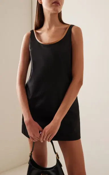 Prada Re-Nylon Mini Dress | Thumbnail 3 Prada Re-Nylon Mini Dress | Thumbnail 3