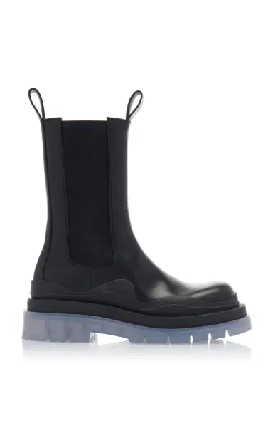 Bottega Veneta The Tire Leather Boots | Thumbnail 1 Bottega Veneta The Tire Leather Boots | Thumbnail 1
