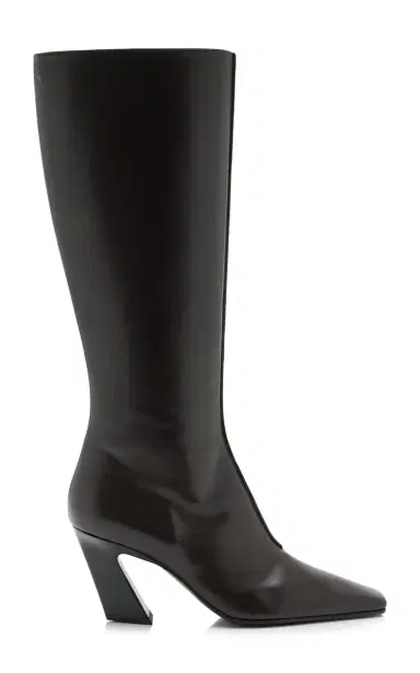 Bottega Veneta Banzai Leather Knee Boots | Thumbnail 6 Bottega Veneta Banzai Leather Knee Boots | Thumbnail 6