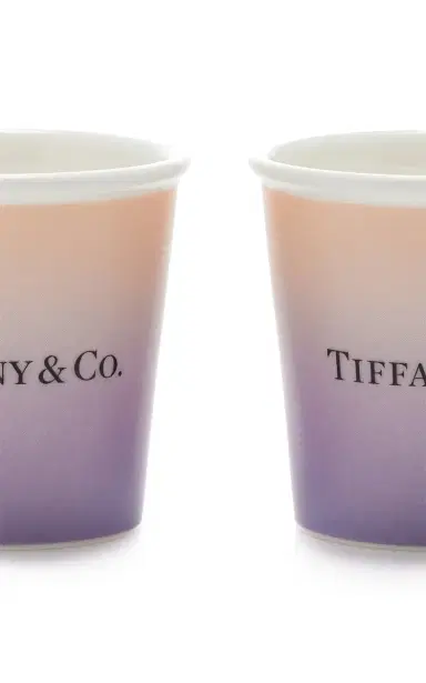 Tiffany & Co. Exclusive Set-of-Four Bone China Espresso Cups - Multi | Thumbnail 2 Tiffany & Co. Exclusive Set-of-Four Bone China Espresso Cups - Multi | Thumbnail 2