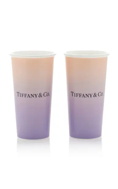 Tiffany & Co. Exclusive Set-of-Two Large Bone China Coffee Cups - Multi | Thumbnail 3 Tiffany & Co. Exclusive Set-of-Two Large Bone China Coffee Cups - Multi | Thumbnail 3