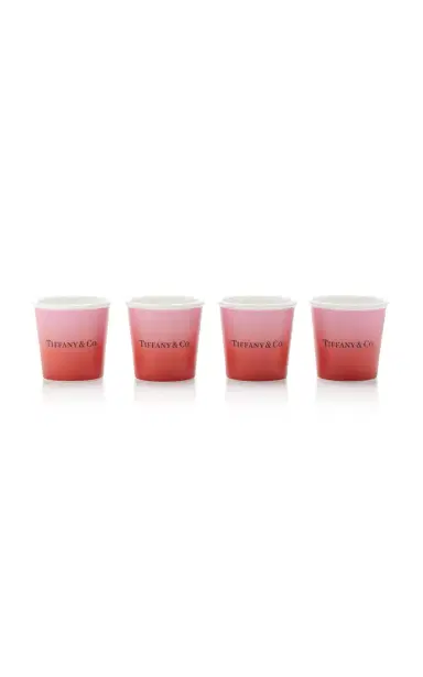 Tiffany & Co. Exclusive Set-of-Four Bone China Espresso Cups - Multi | Thumbnail 1 Tiffany & Co. Exclusive Set-of-Four Bone China Espresso Cups - Multi | Thumbnail 1