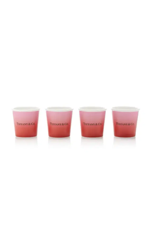 Exclusive Set-of-Four Bone China Espresso Cups - Multi Exclusive Set-of-Four Bone China Espresso Cups - Multi