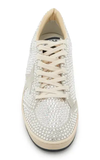 Golden Goose Ball Star Crystal-Embellished Suede Sneakers | Thumbnail 3 Golden Goose Ball Star Crystal-Embellished Suede Sneakers | Thumbnail 3