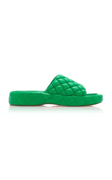Bottega Veneta Padded Matelasse Slide Sandals | Thumbnail 1 Bottega Veneta Padded Matelasse Slide Sandals | Thumbnail 1