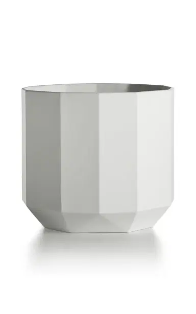 Tiffany & Co. Facets Medium Bone China Vase - White | Thumbnail 1 Tiffany & Co. Facets Medium Bone China Vase - White | Thumbnail 1