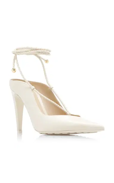Bottega Veneta Lace-Up Leather Pumps | Thumbnail 5 Bottega Veneta Lace-Up Leather Pumps | Thumbnail 5