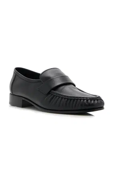 The Row Soft Leather Loafers | Thumbnail 4 The Row Soft Leather Loafers | Thumbnail 4