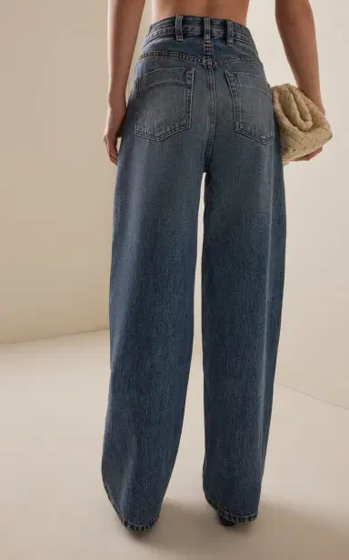 RÙADH Exclusive The Rhone Rigid High-Rise Curved Jeans | Thumbnail 4 RÙADH Exclusive The Rhone Rigid High-Rise Curved Jeans | Thumbnail 4