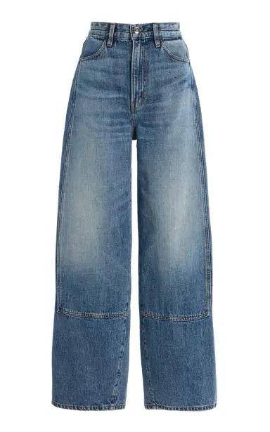 RÙADH Exclusive The Rhone Rigid High-Rise Curved Jeans | Thumbnail 1 RÙADH Exclusive The Rhone Rigid High-Rise Curved Jeans | Thumbnail 1