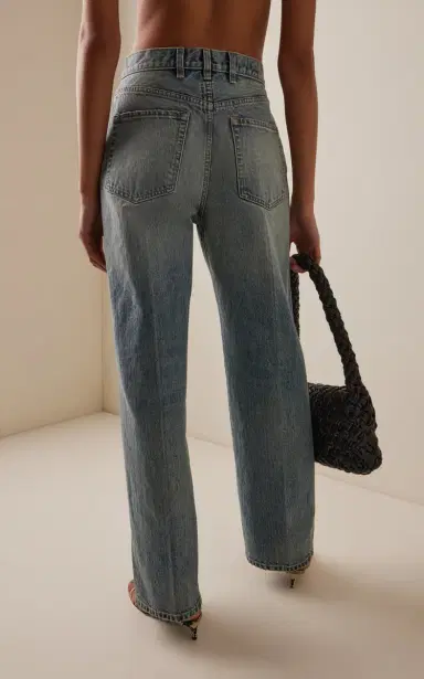 RÙADH Exclusive The Quinn Rigid High-Rise Straight-Leg Jeans | Thumbnail 4 RÙADH Exclusive The Quinn Rigid High-Rise Straight-Leg Jeans | Thumbnail 4