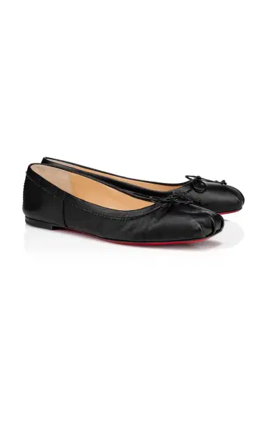 Christian Louboutin Mamadrague Leather Ballet Flats | Thumbnail 3 Christian Louboutin Mamadrague Leather Ballet Flats | Thumbnail 3