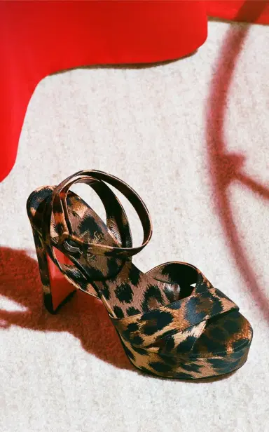 Christian Louboutin Supermariza 130mm Leopard-Print Satin Sandals | Thumbnail 2 Christian Louboutin Supermariza 130mm Leopard-Print Satin Sandals | Thumbnail 2