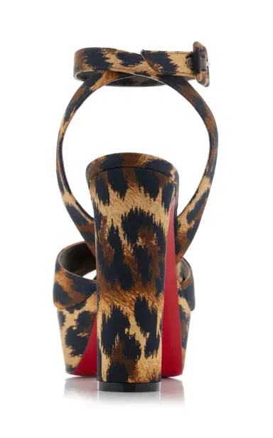 Christian Louboutin Supermariza 130mm Leopard-Print Satin Sandals | Thumbnail 5 Christian Louboutin Supermariza 130mm Leopard-Print Satin Sandals | Thumbnail 5