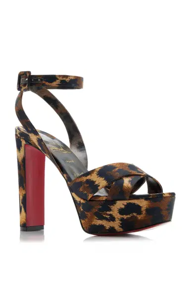Christian Louboutin Supermariza 130mm Leopard-Print Satin Sandals | Thumbnail 6 Christian Louboutin Supermariza 130mm Leopard-Print Satin Sandals | Thumbnail 6