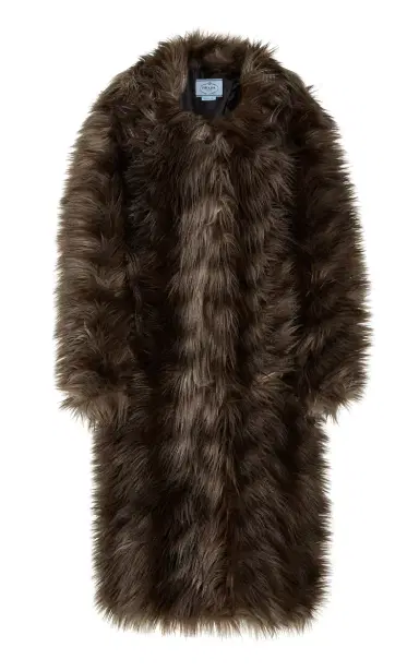 Prada Faux Fur Coat | Thumbnail 1 Prada Faux Fur Coat | Thumbnail 1