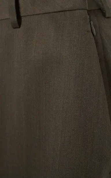 Bottega Veneta Wool Chevron Asymmetric Pantaskirt | Thumbnail 5 Bottega Veneta Wool Chevron Asymmetric Pantaskirt | Thumbnail 5