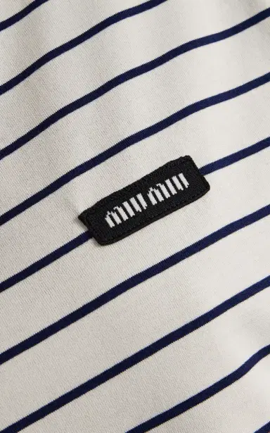 Miu Miu Cotton Jersey T-Shirt | Thumbnail 5 Miu Miu Cotton Jersey T-Shirt | Thumbnail 5