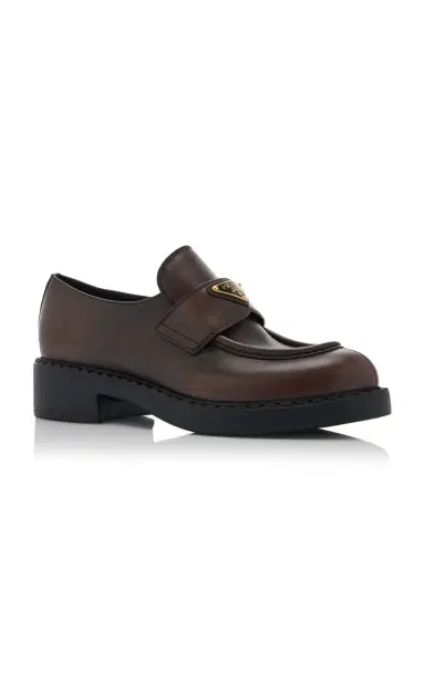 Prada Leather Loafers | Thumbnail 5 Prada Leather Loafers | Thumbnail 5