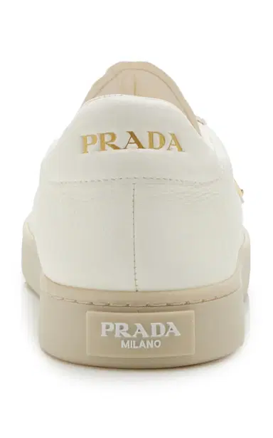Prada Lane Low Top Leather Sneakers | Thumbnail 5 Prada Lane Low Top Leather Sneakers | Thumbnail 5